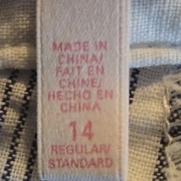 Victoria Secret Iconic Striped Lounge Pants Gray White Wide Leg Drawstring Sz14 - Picture 8 of 13